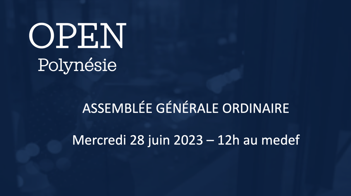 ASSEMBLÉE GÉNÉRALE ORDINAIRE – Mercredi 28 juin 2023
